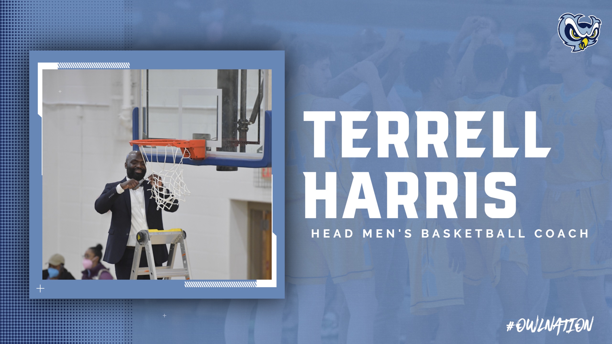 Terrell Harris Tabbed as Head Men’s Basketball Coach