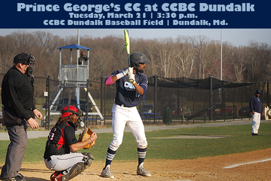 Prince George's Baseball Returns To The Diamond At CCBC Dundalk On Tuesday
