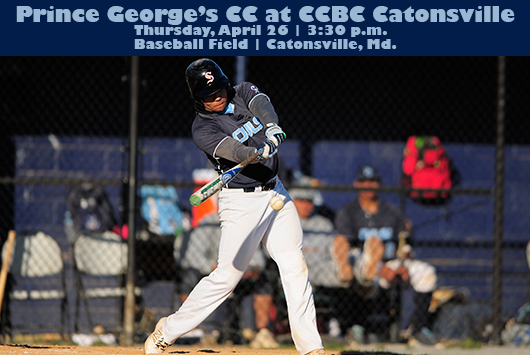 Prince George's Baseball Welcomes CCBC Catonsville To The Prince George's Baseball Field On Thursday
