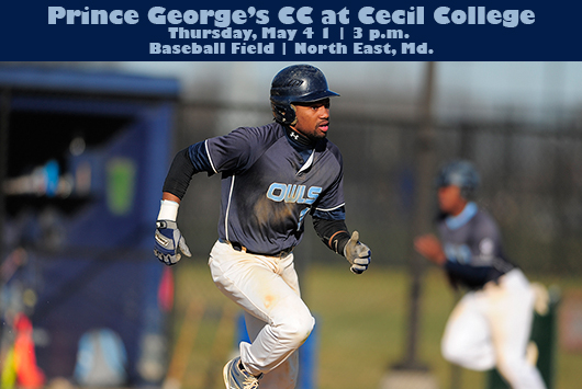 Prince George's Baseball Continues Regular Season Countdown At Cecil On Thursday