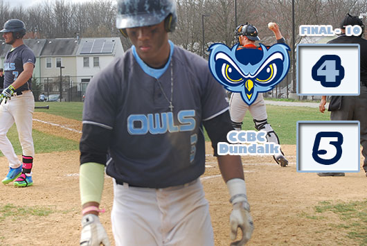 CCBC Dundalk Squeaks By Prince George's Baseball In Extra Innings, 5-4