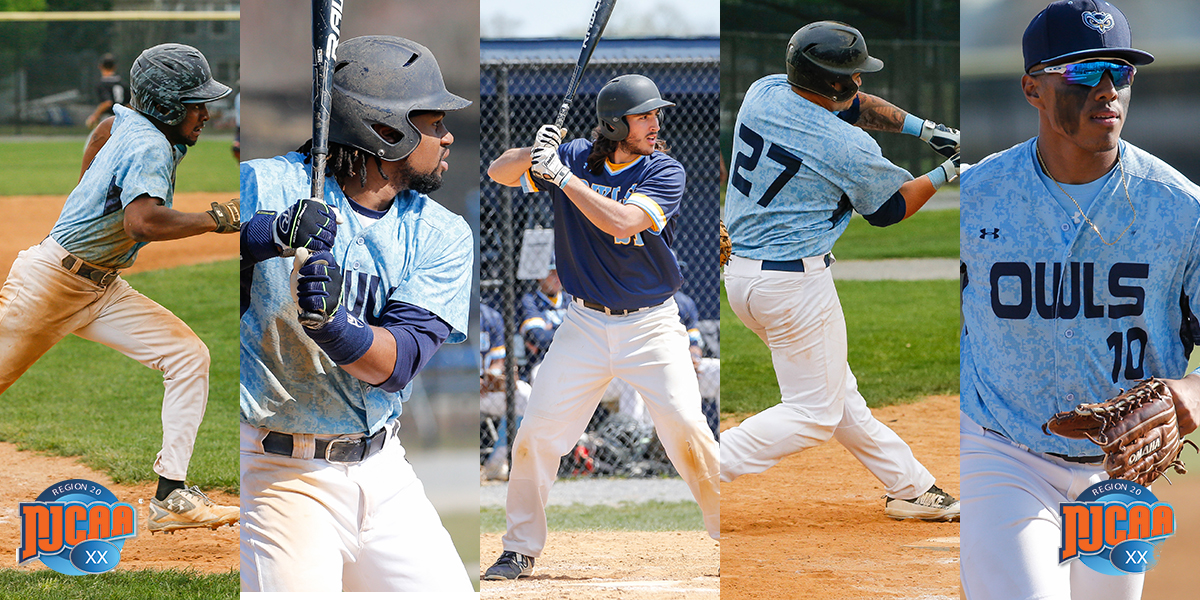 Five Prince George's Baseball Players Honored By NJCAA Region XX