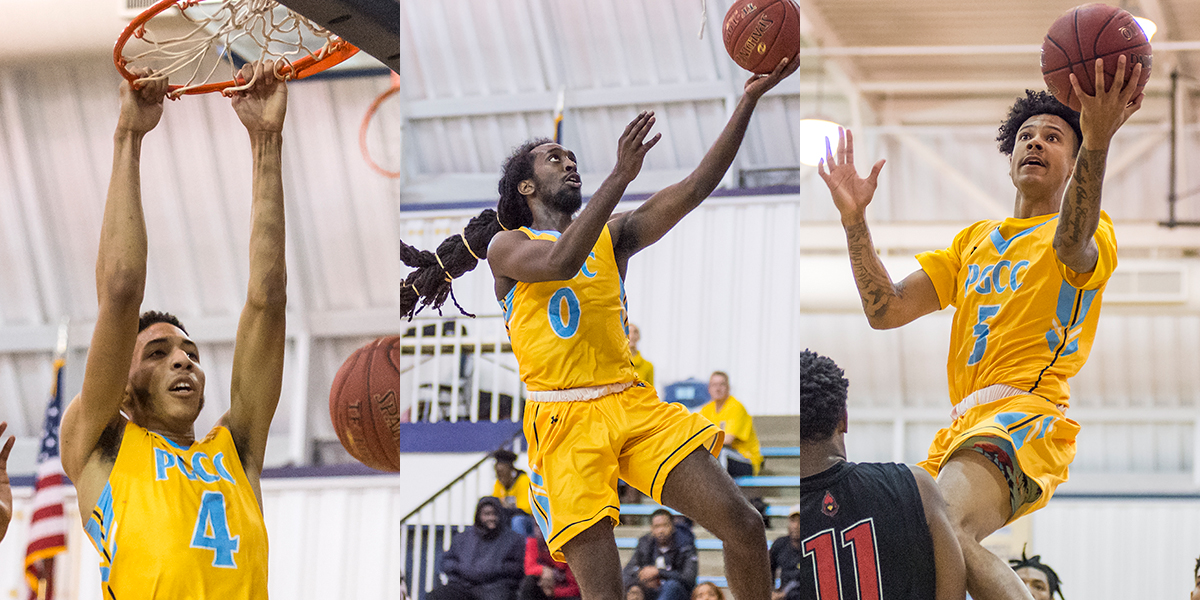 Hagins, Johnson, Stone Selected To Play In Maryland JUCO Men's Basketball All-Star Game