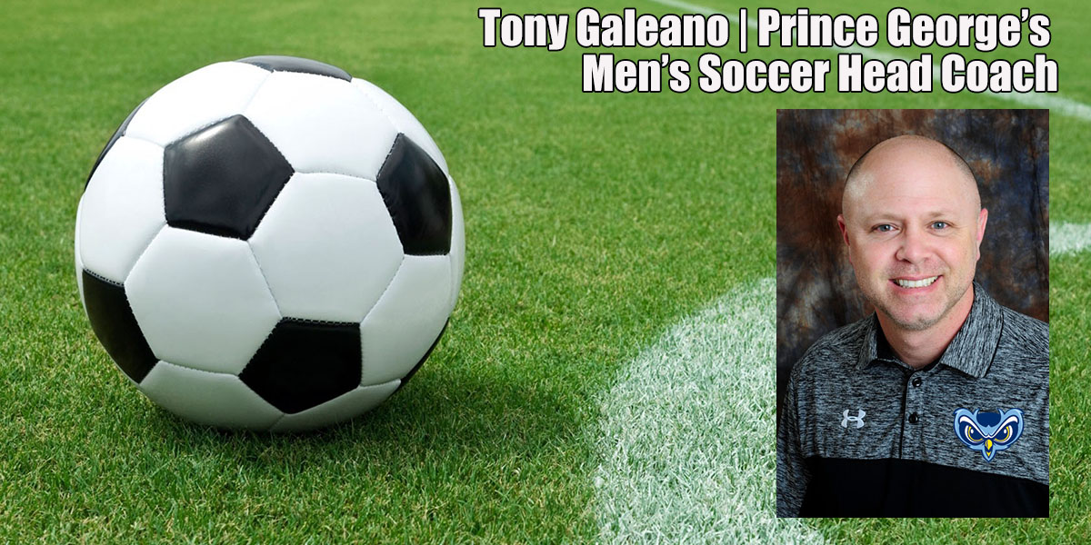 Tony Galeano Named Prince George's Men's Soccer Head Coach