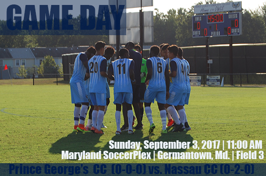 Sixth-Ranked Prince George's Men's Soccer Opens Season Against No. 5 Nassau On Sunday In Germantown