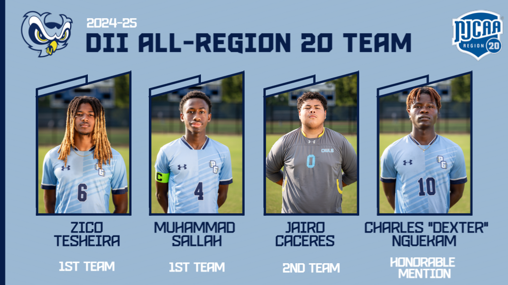 Owls Land Four on All-Region Team